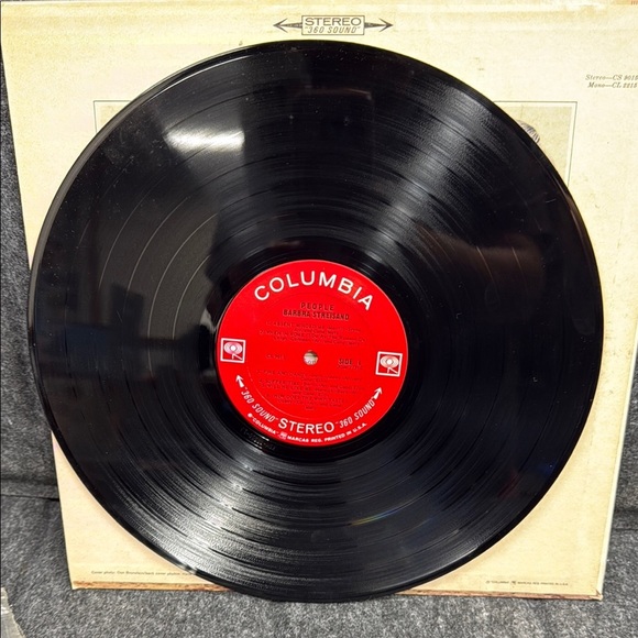 Barbra Streisand 'People' Vinyl Record - Classic Album Cover - Picture 3 of 4
